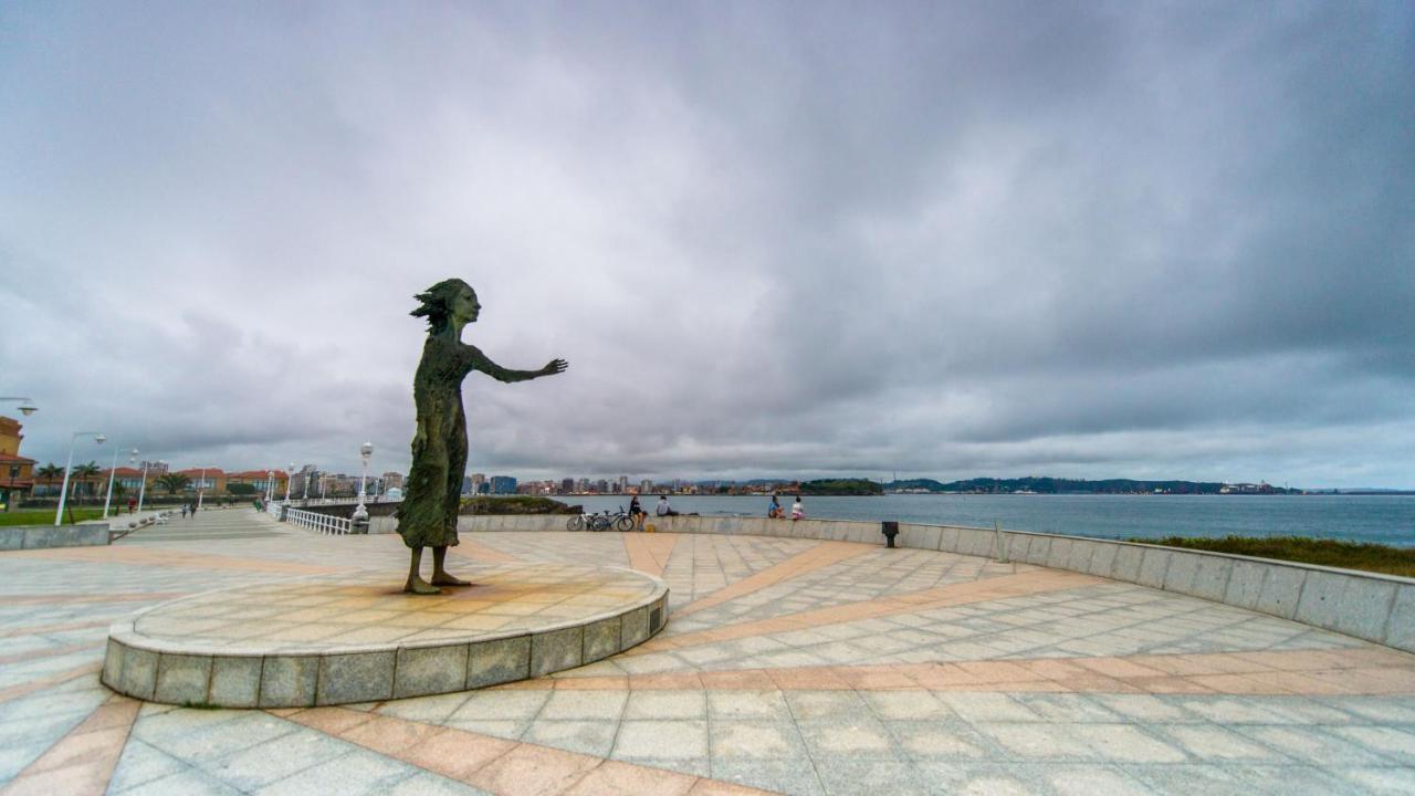 La Siete De San Lorenzo Gijon Ngoại thất bức ảnh